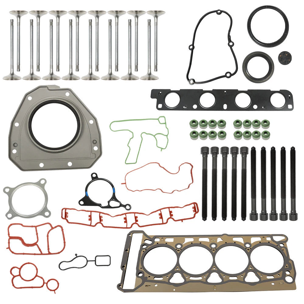 Head Gasket and Valve Kit for VW Jetta CC Audi A4 Q5 2.0L (2006–2016)