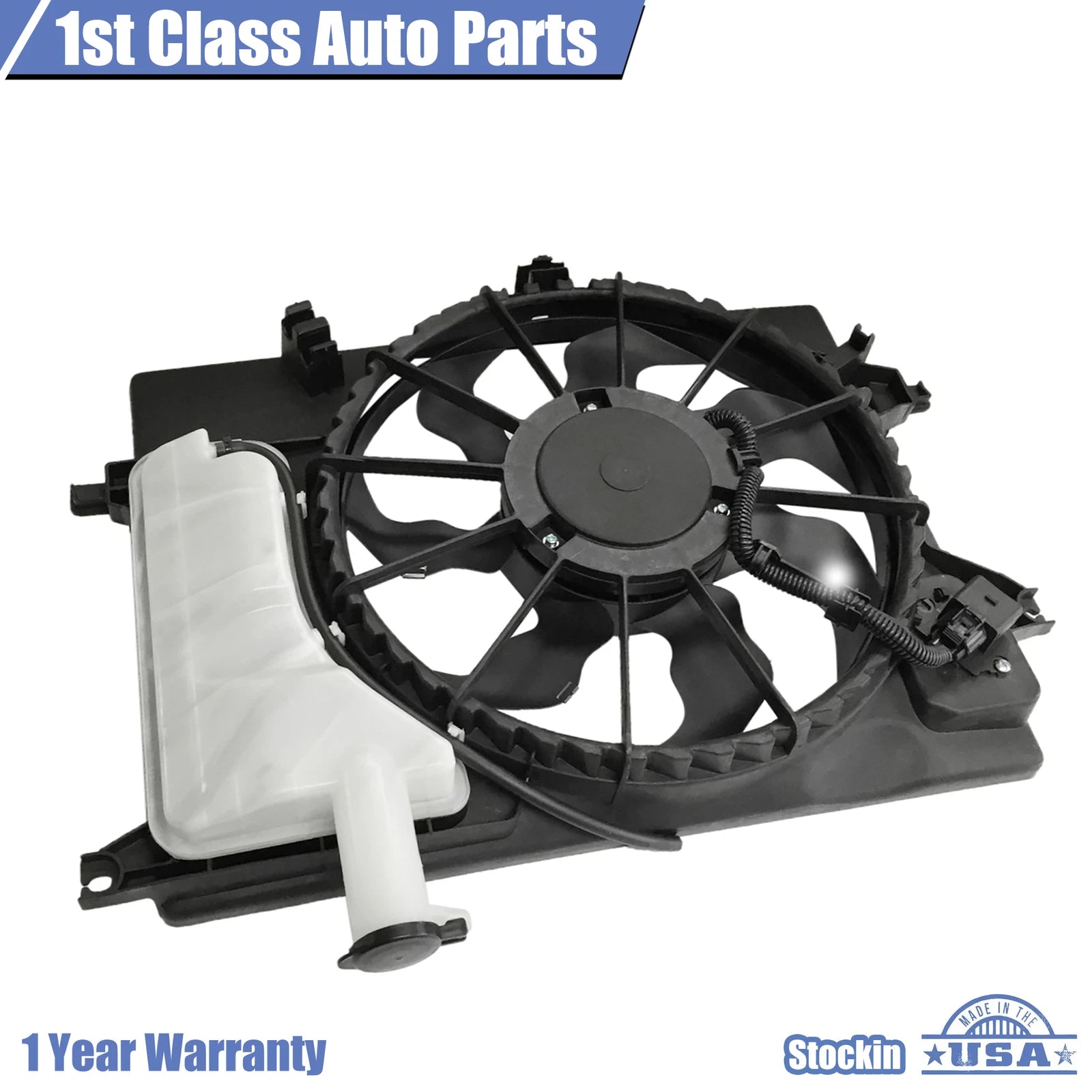 Radiator Cooling Fan Assembly for Hyundai Elantra (2011–2015) & Kia Forte (2014)