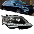 Right Headlight for Lexus RX350 RX450H (2013–2015) Black