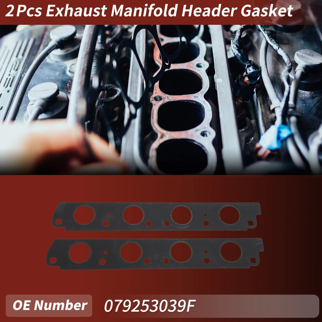 2X Exhaust Manifold Header Gasket for Audi RS4 B7 (2005–2008) No. 079253039F