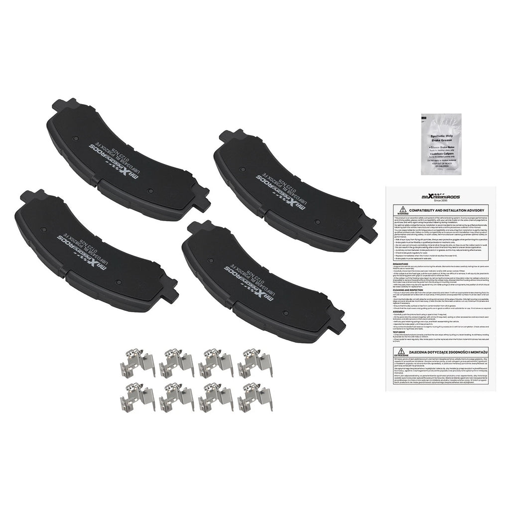 Front Brake Pads Kit for Ford Bronco, Expedition (2022-2023), F-150 (2021-2025) D2382