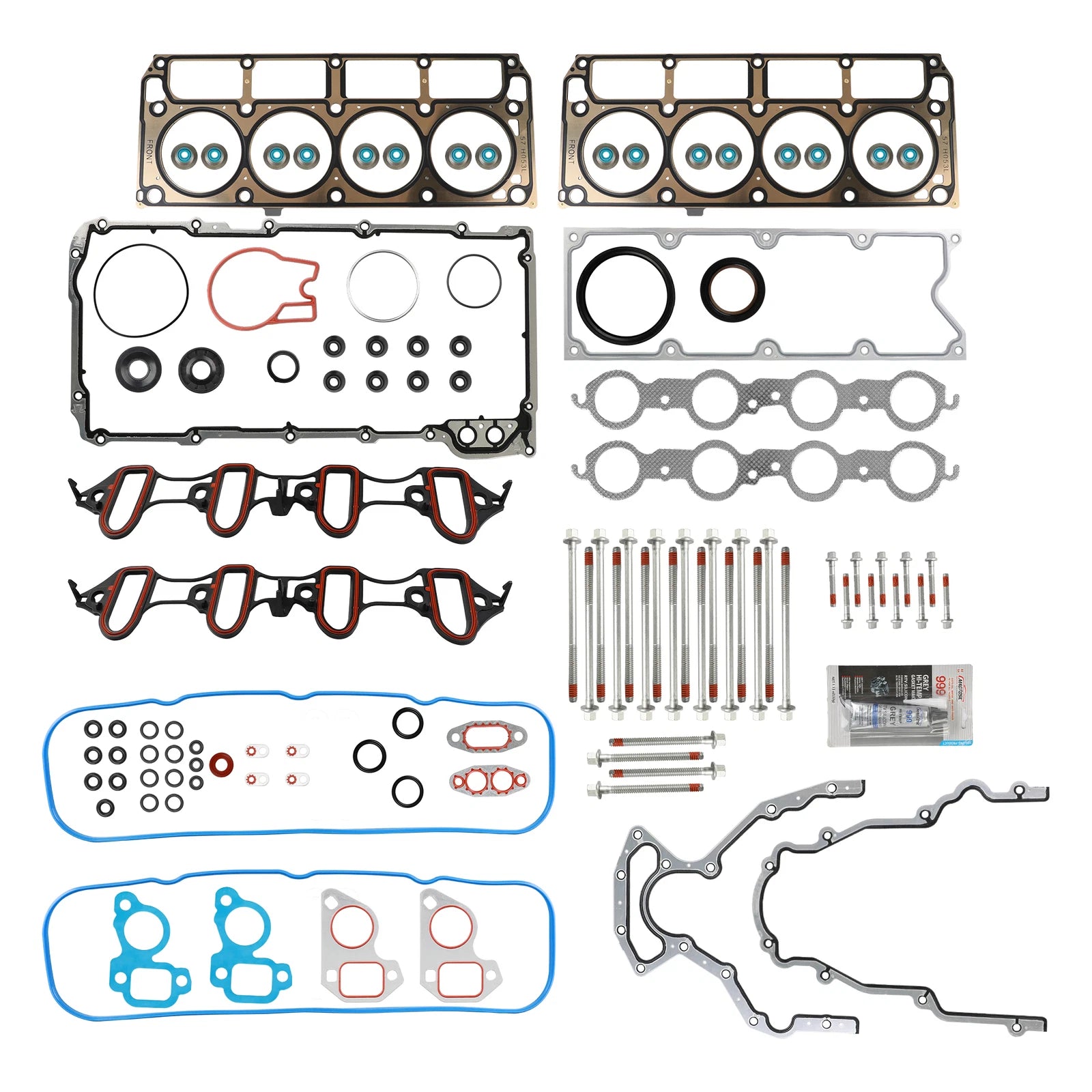Head Gasket Set for Chevrolet GMC Buick Cadillac (2002–2011) 4.8L 5.3L V8 OHV