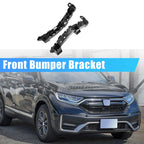 Pair of Front Bumper Bracket 71193-TLA-A01 for Honda CR-V (2017) Plastic Black