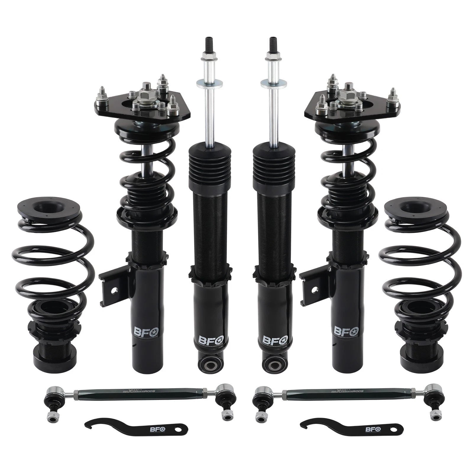 BFO Coilovers Lowering Suspension Spring Kit for VW Jetta MK5 MK6 2006-2018
