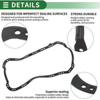 Oil Pan Gasket for Honda Civic (1984–1995) & Honda CRX (1988–1991) 11251P01004