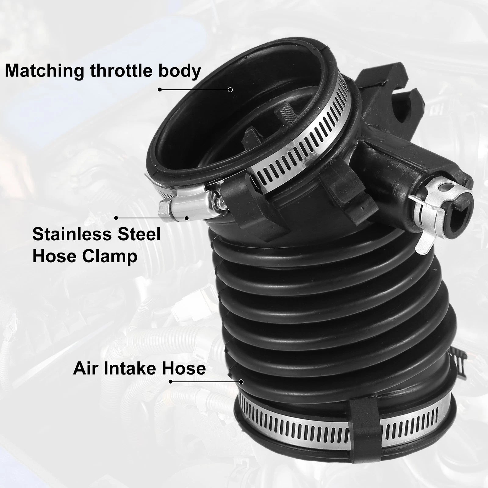 Air Cleaner Intake Hose Tube for Honda Civic 1.8L (2012–2015) 17225-R1A-A01
