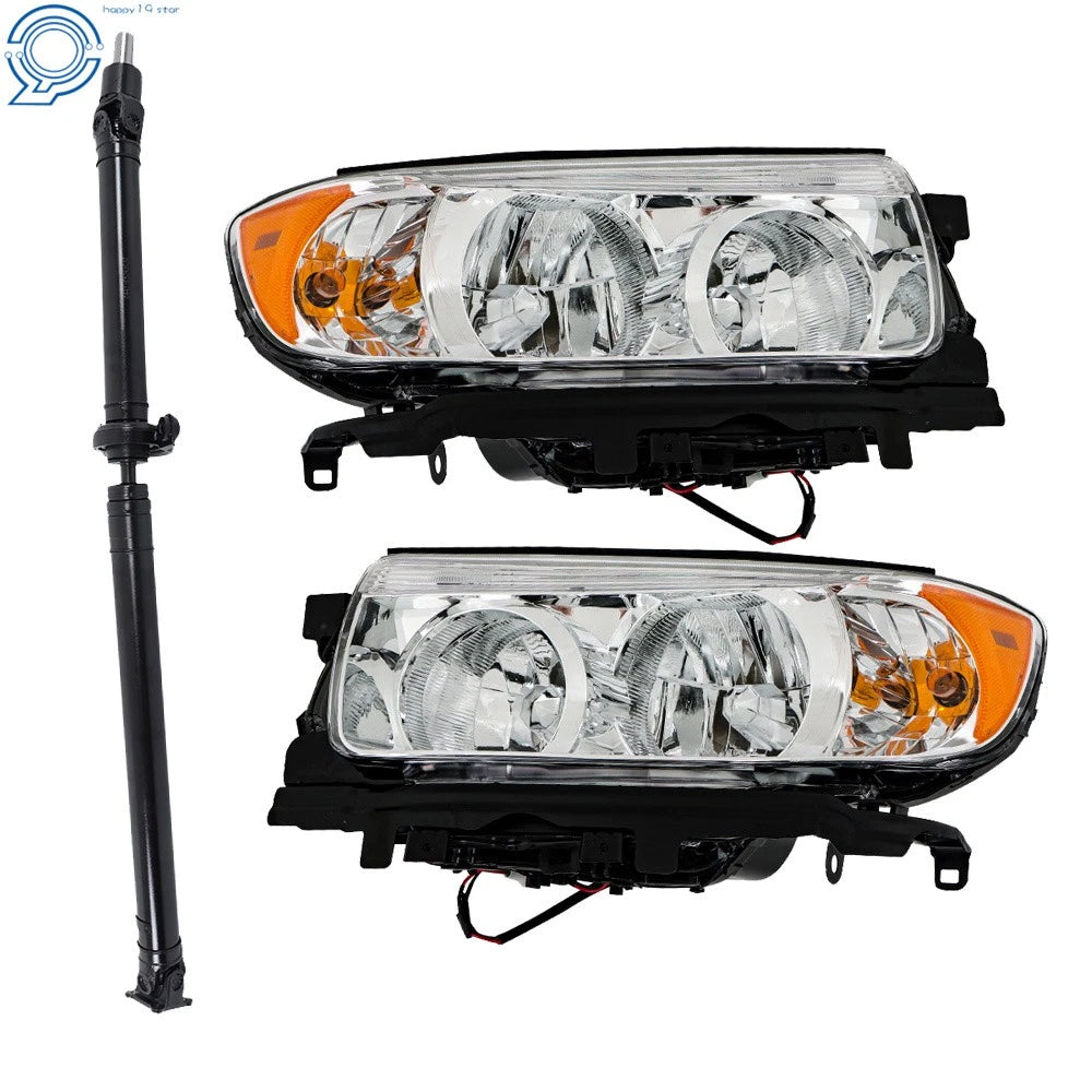 Set of 2 Headlights for Subaru Forester (2006–2008)
