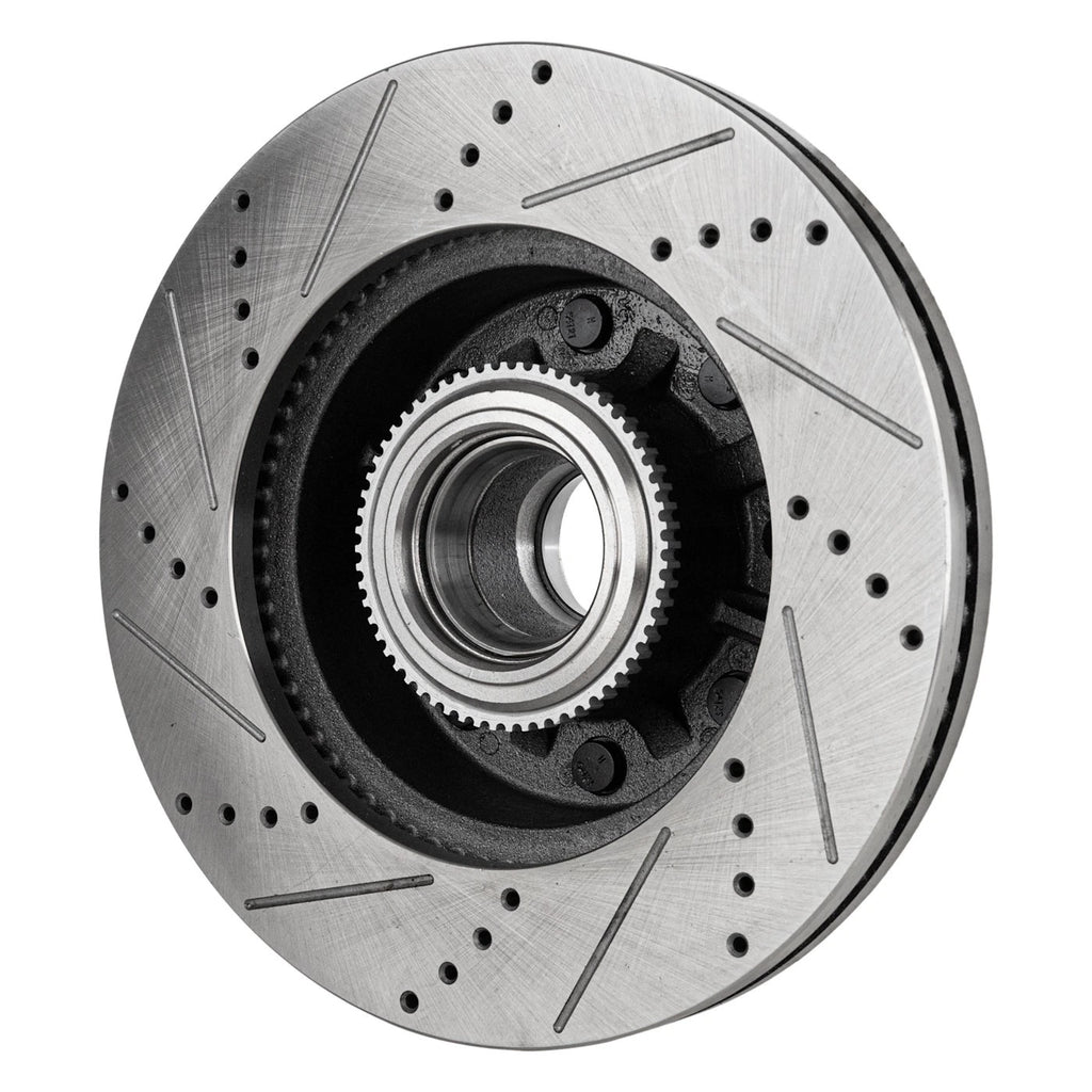 Brake Disc for Ford F-250 Super Duty (2012–2021) Cross-Drilled RWD