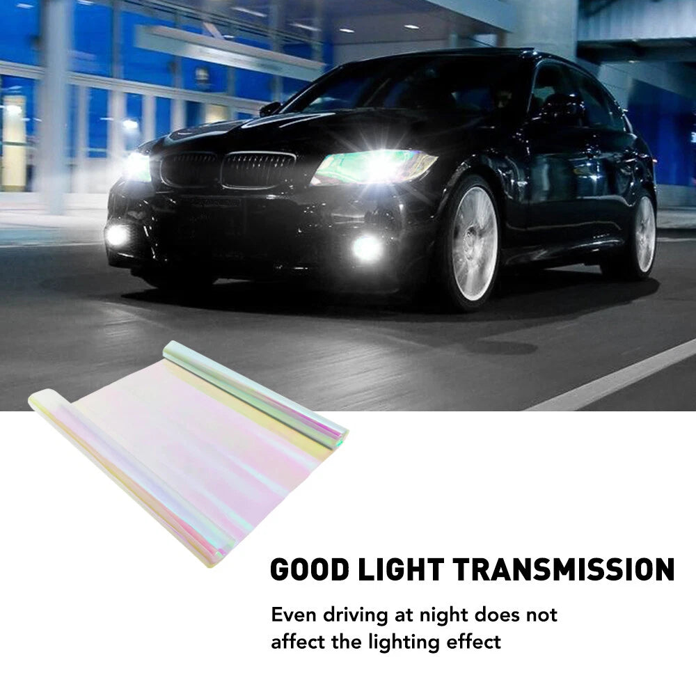 12" x 48" Gloss Headlight Tint Film for Universal Vehicles (YYYY–YYYY)
