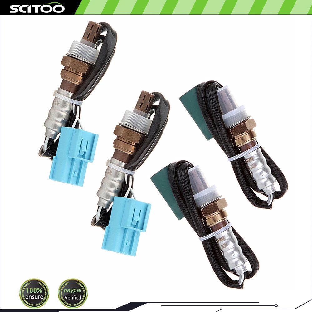 Set of 4 Upstream & Downstream O2 Oxygen Sensors for Nissan Altima (2002–2003)