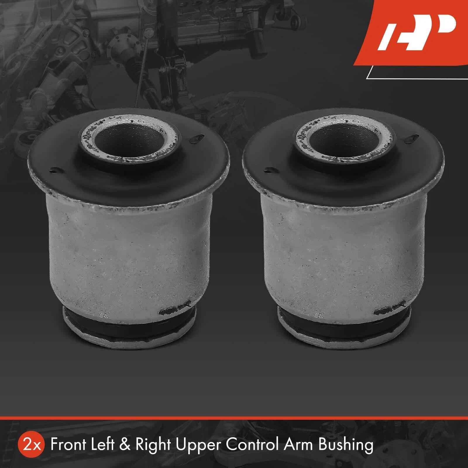 2X Front Upper Control Arm Bushing for Chevy Trailblazer (2002-2009)
