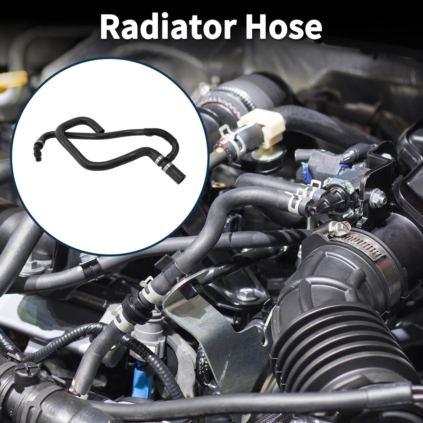 Radiator Hose for Mercedes-Benz GL-Class (2012–2019) No. 1668301200 Rubber
