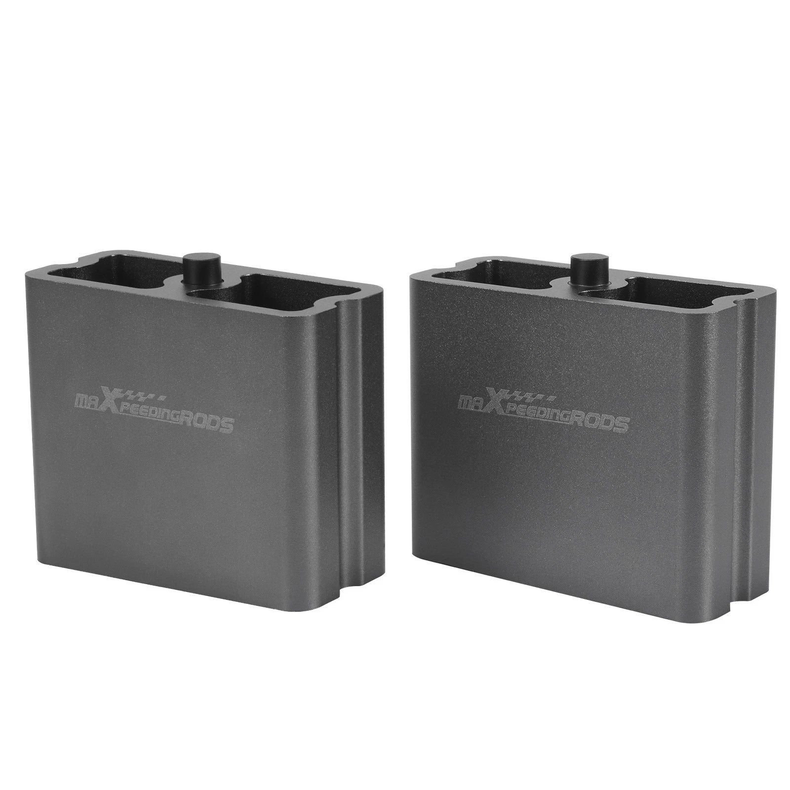 Set of 2 Front 2" Rear 4" Lowering Blocks for GMC Sonoma S15 Jimmy (1983–1997)