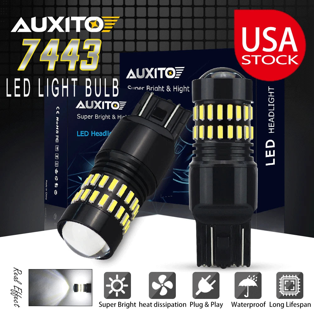 AUXITO LED Reverse Light Bulbs for Make Model (YYYY–YYYY)