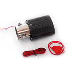 2Pcs Exhaust Tip Tail Pipe for Universal Cars (LED, Carbon Fiber)