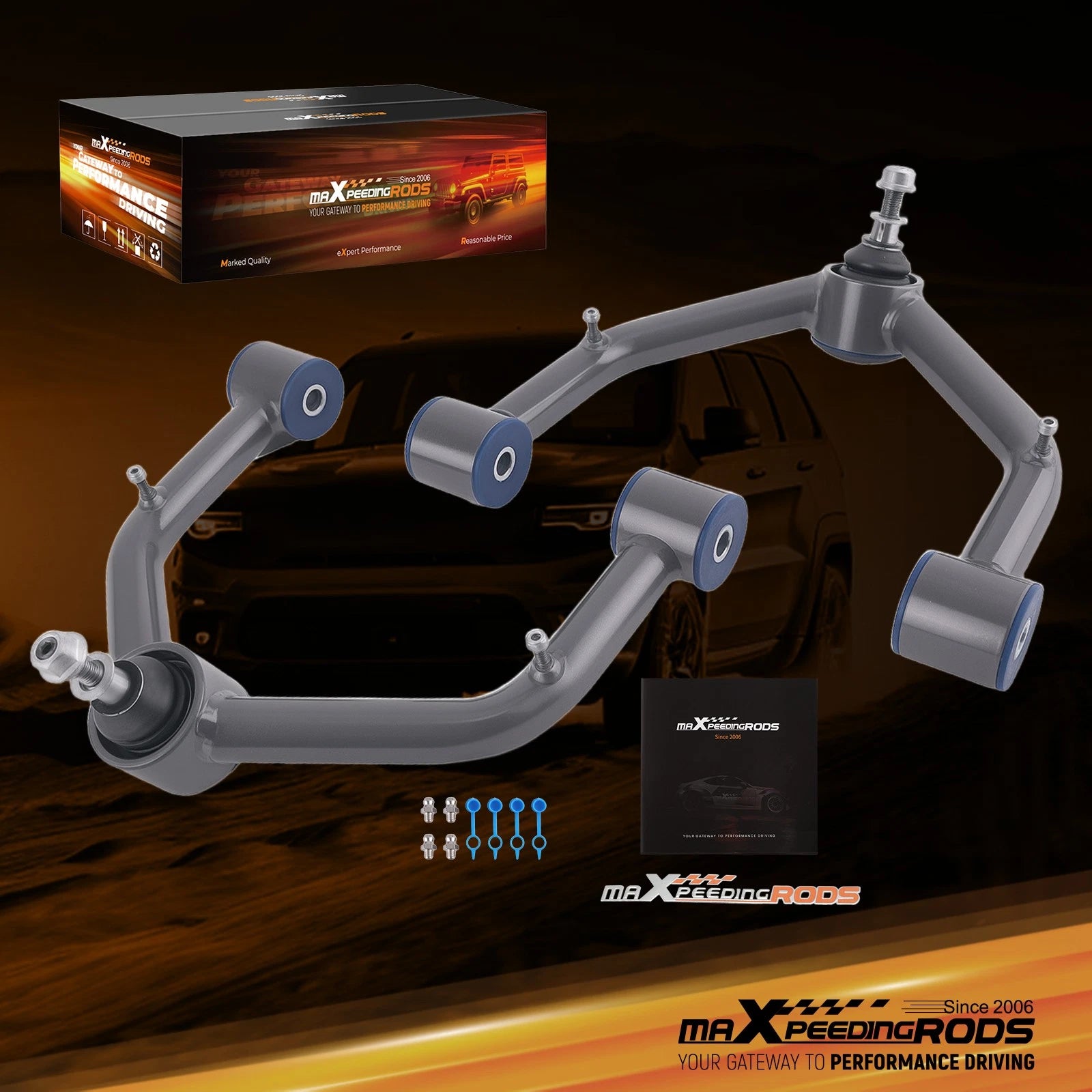 Upper Control Arms for GMC Sierra 1500 Silverado (1999–2006) 2-4" Lift