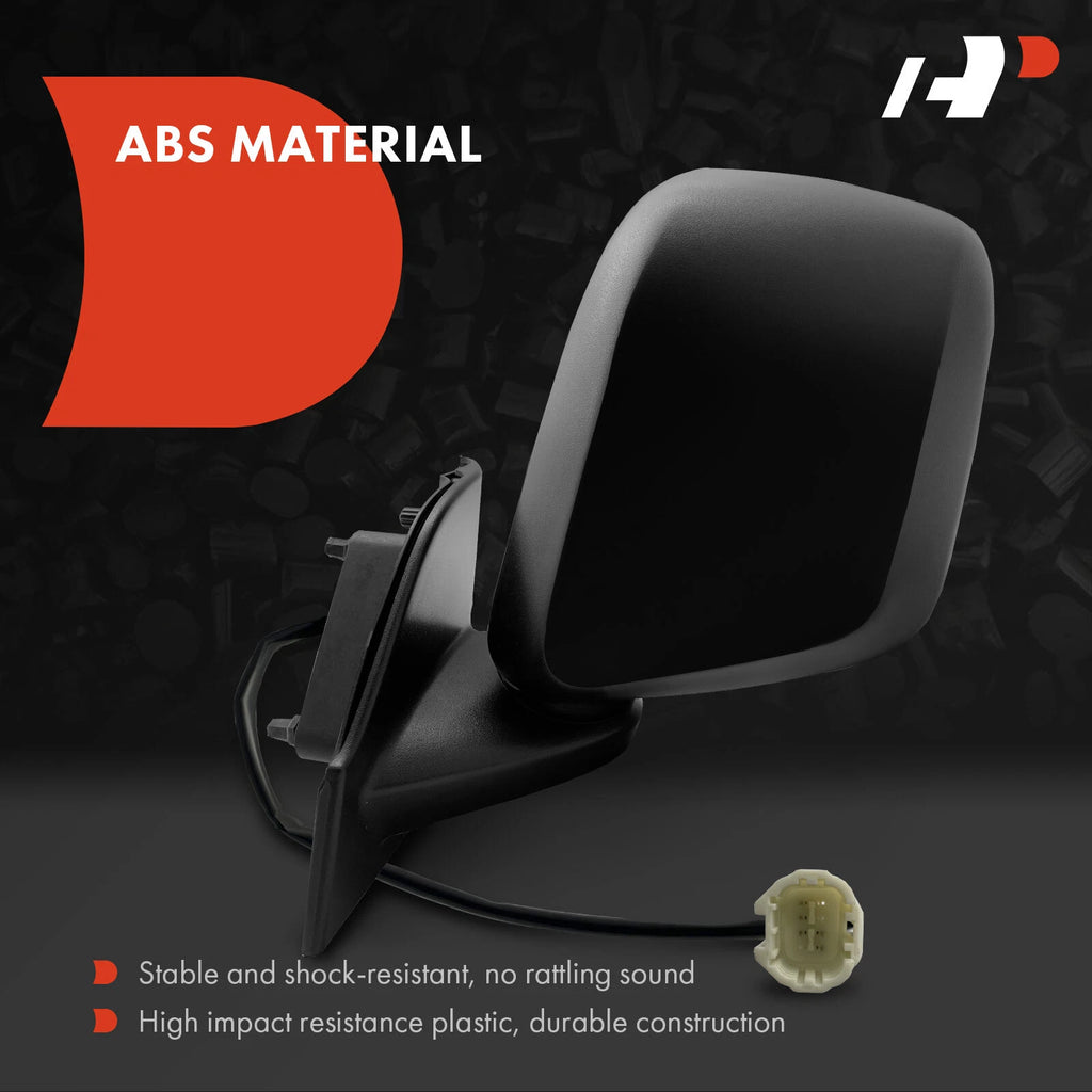 Driver Power Mirror for Nissan NV200 (2013–2021) - Heated, Manual Fold
