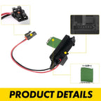 HVAC Blower Motor Fan Resistor for Chevrolet Silverado 1500 3500 Tahoe (2003–2006)
