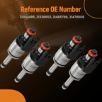 Fuel Injectors for Volvo S60 S80 V60 XC60 XC70 (2014–2015)