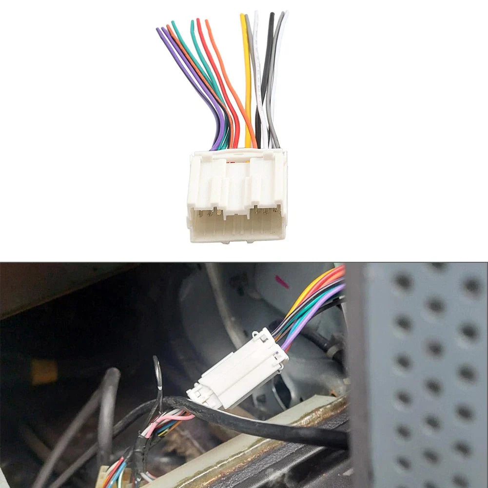Stereo Radio Wiring Harness Adapter for Mitsubishi Eclipse, Lancer, Mirage