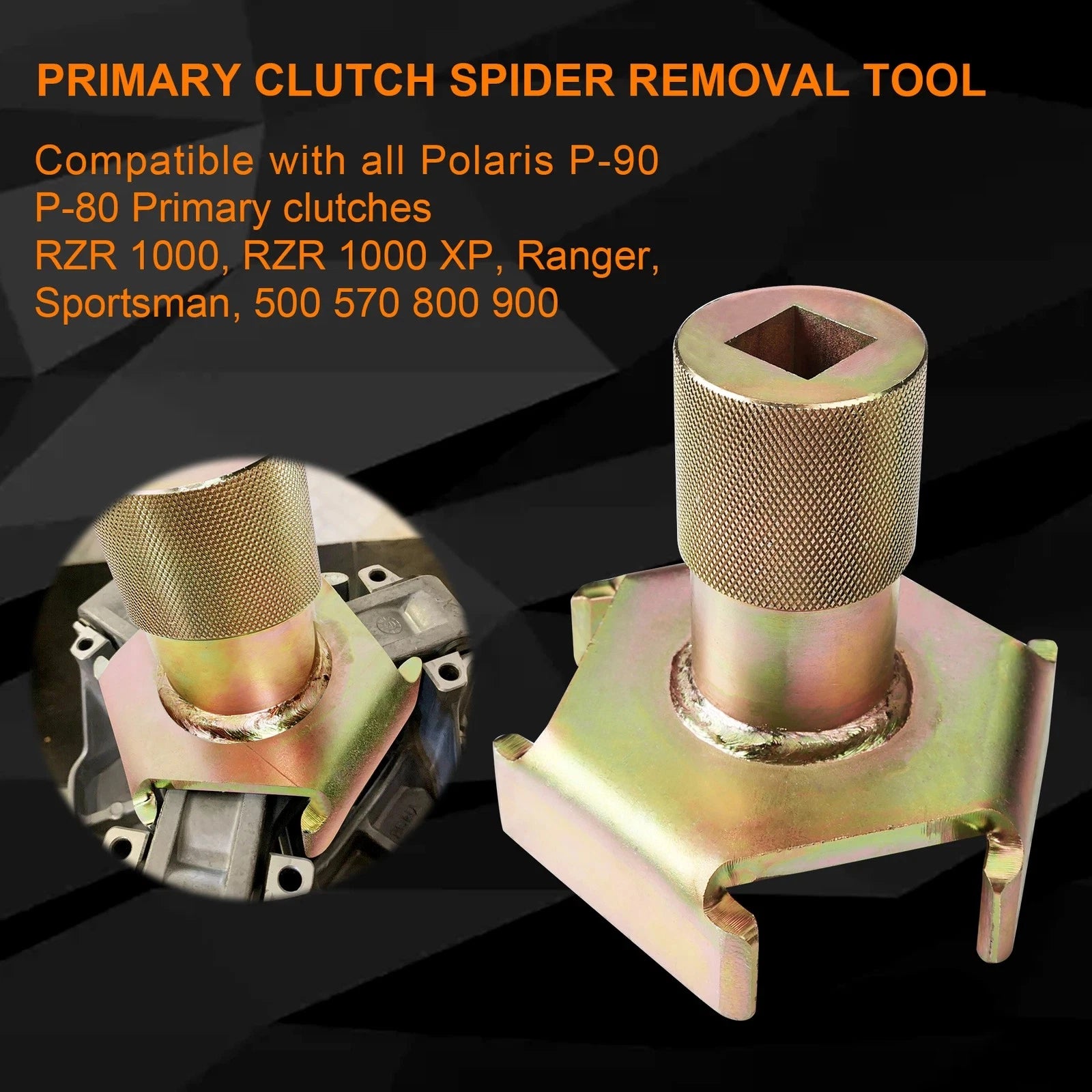 Clutch Fixing Fixture Tool Kit for Polaris General Ranger P85 P90 (2016–2023)