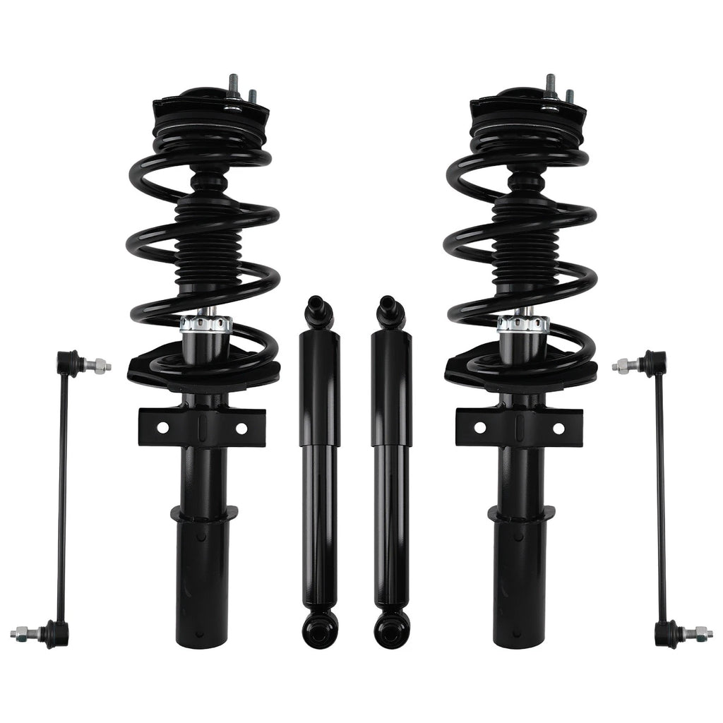 Front Struts, Coil Spring, Rear Shock, Sway Bar for Enclave Outlook Traverse Acadia (2007–2017)