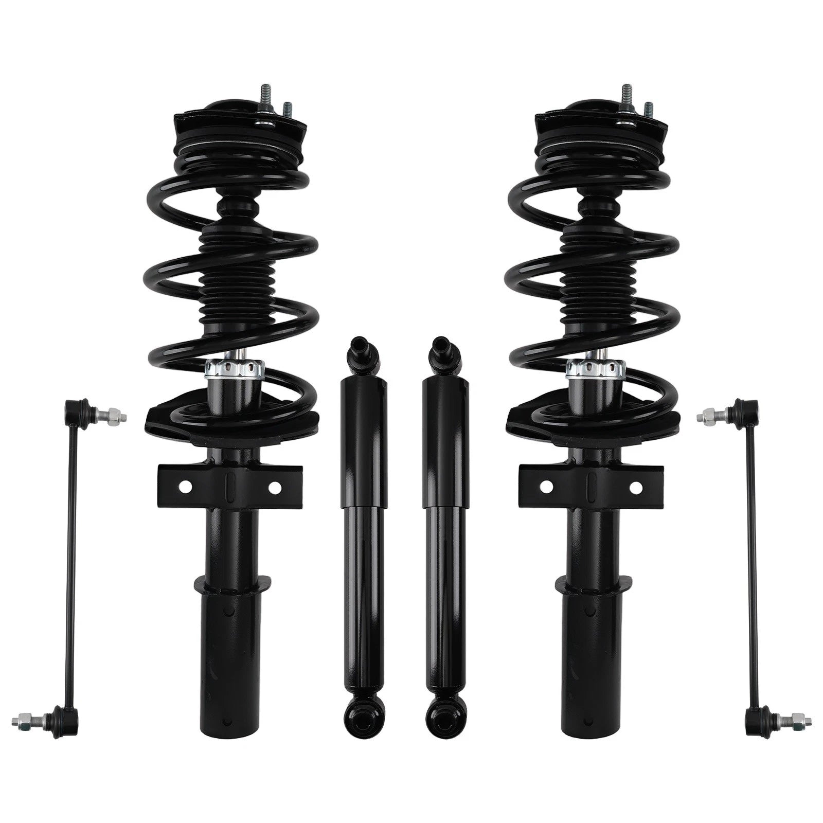 Front Struts, Coil Spring, Rear Shock, Sway Bar for Enclave Outlook Traverse Acadia (2007–2017)
