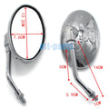 Rear View Mirror for Honda VT750 VT800 VT1100 VT600 VT500 VT400 (1983–2003)