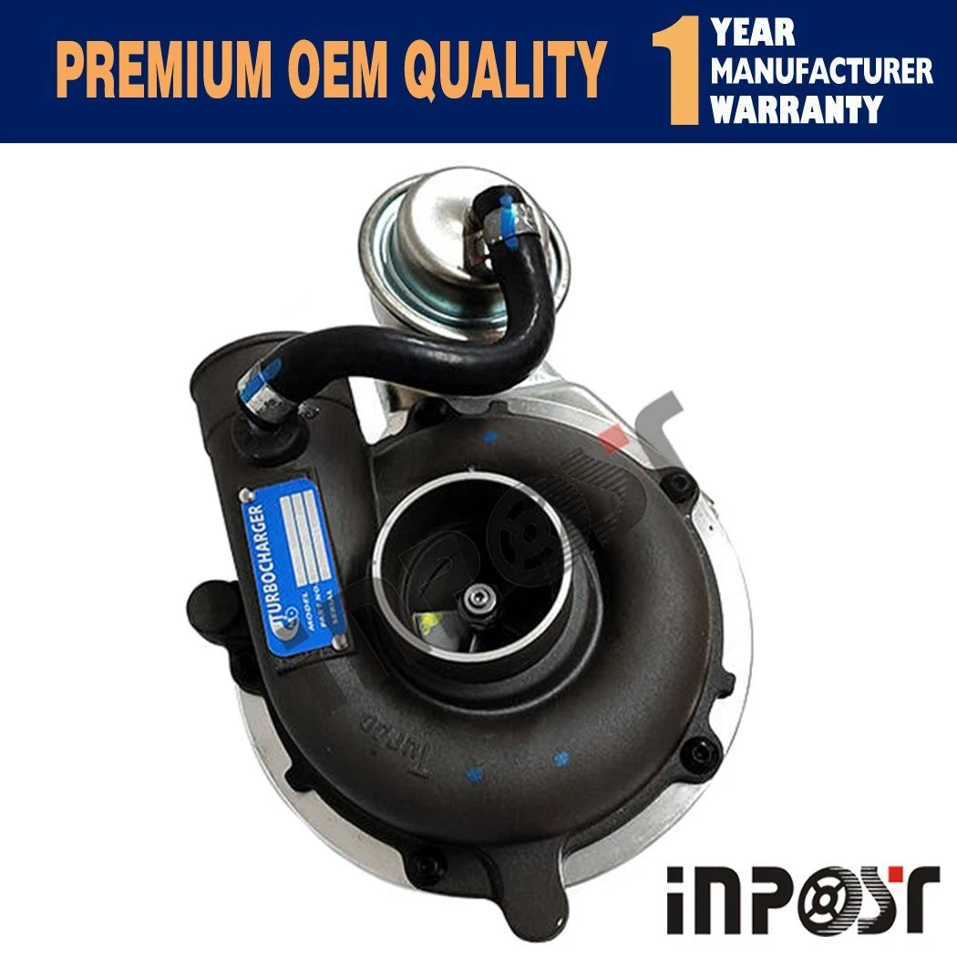 Turbocharger 123908-18010 for Yanmar 4TNV106 4TNV106T (2000–2023)