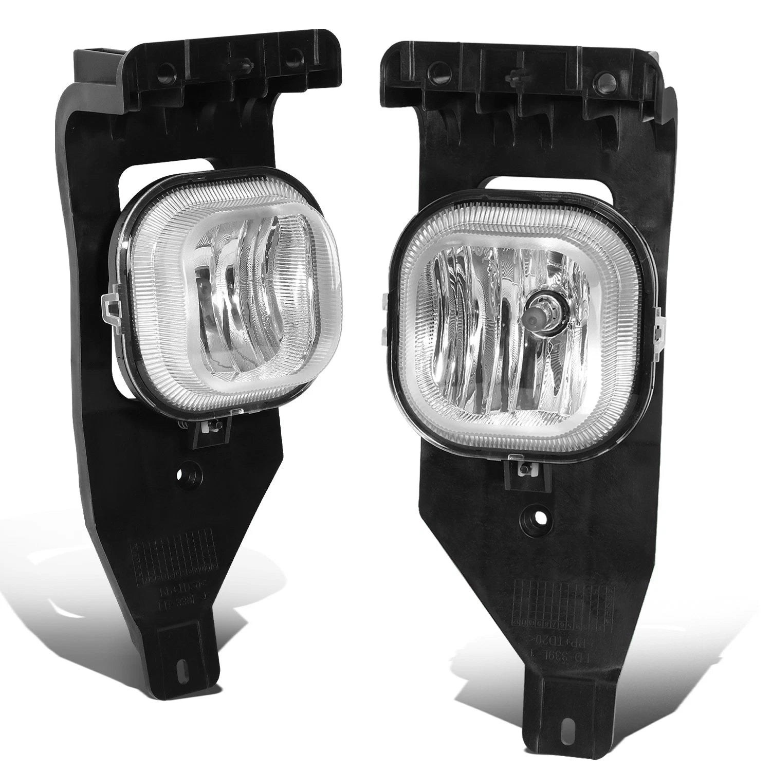 Smoked Clear Headlight + Turn Signal Lamp + Chrome Fog Light for Super Duty (2005–2007)
