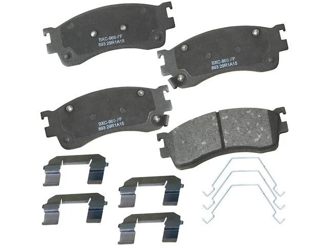 Front Brake Pad Set for Mazda Protege 2001–2003 (2.0L 4 Cyl, ZV995JX)