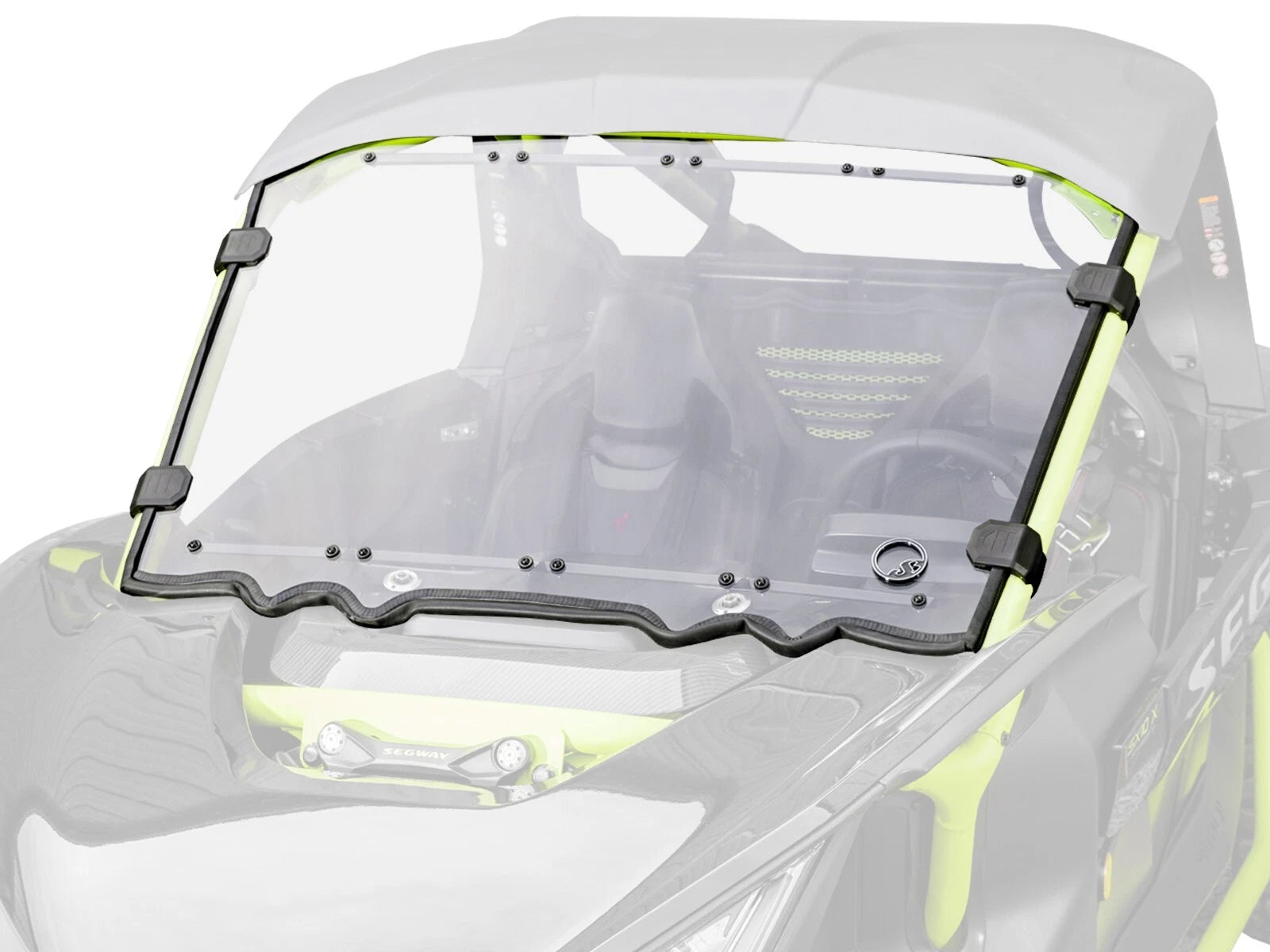 Scratch-Resistant Full Windshield for Segway Villain (2023–2023)
