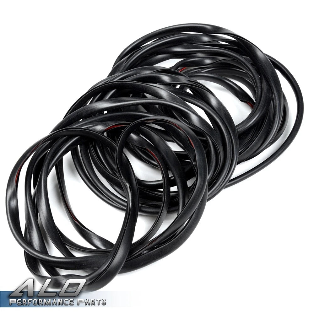 Set of 4 Rubber Fender Flares Edge Trim for Universal Fit