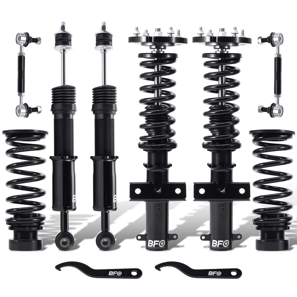 BFO Coilovers Lowering Suspension Kit for Mustang (2005–2014) Adj Height