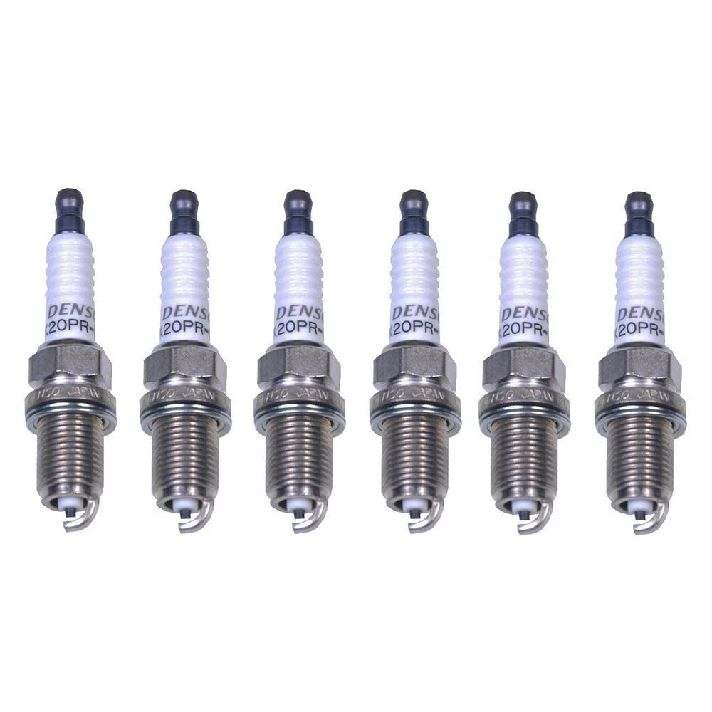 Set of 6 Denso U-Groove Spark Plugs (Gap 0.044) for