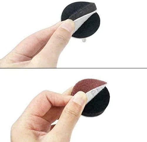 75mm Alumina Flocking Discs Set of 100 80-3000 Grit for Car Paint Prep