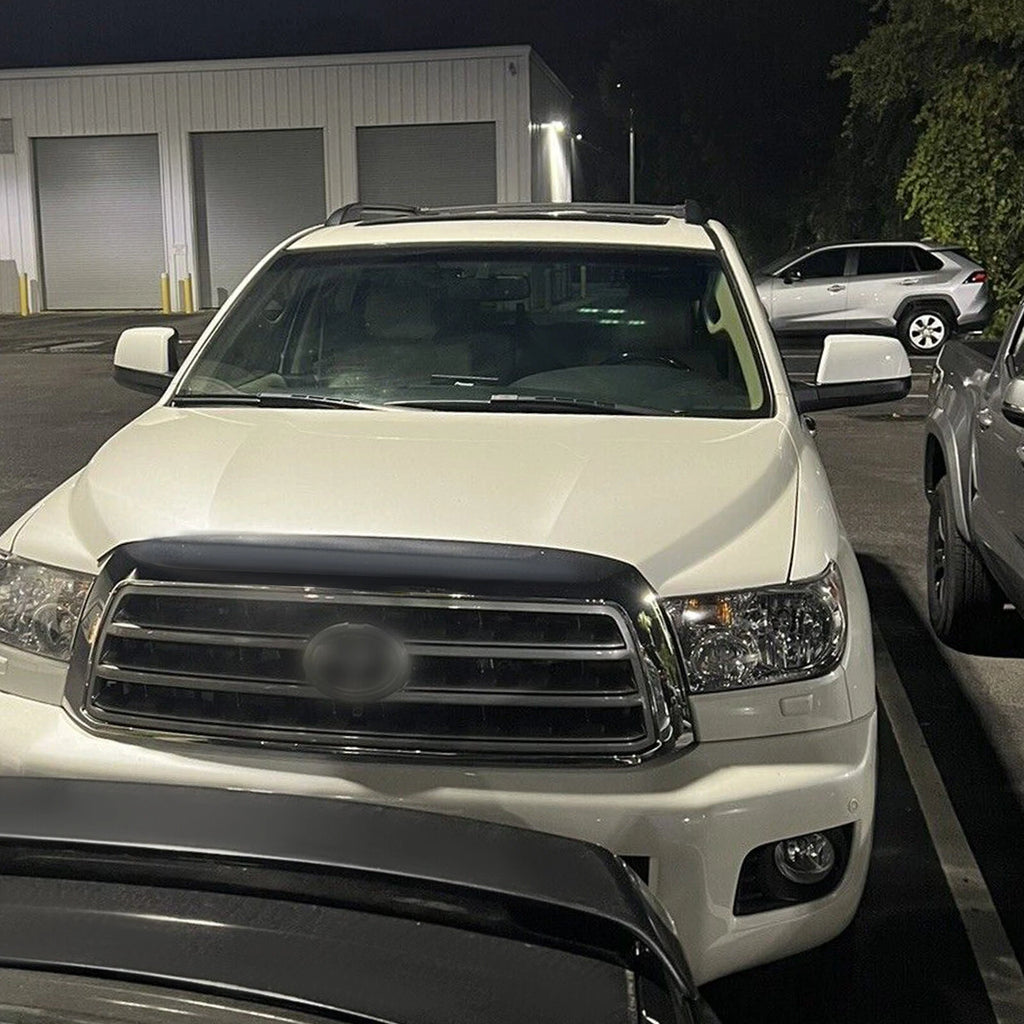 White Mirror Caps for Toyota Tundra Sequoia (2011-2019)