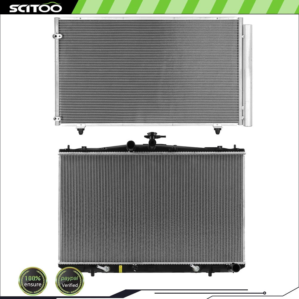 Radiator and A/C Condenser Kit for Toyota Sienna (2011–2015) & Lexus RX350 (2013–2015)