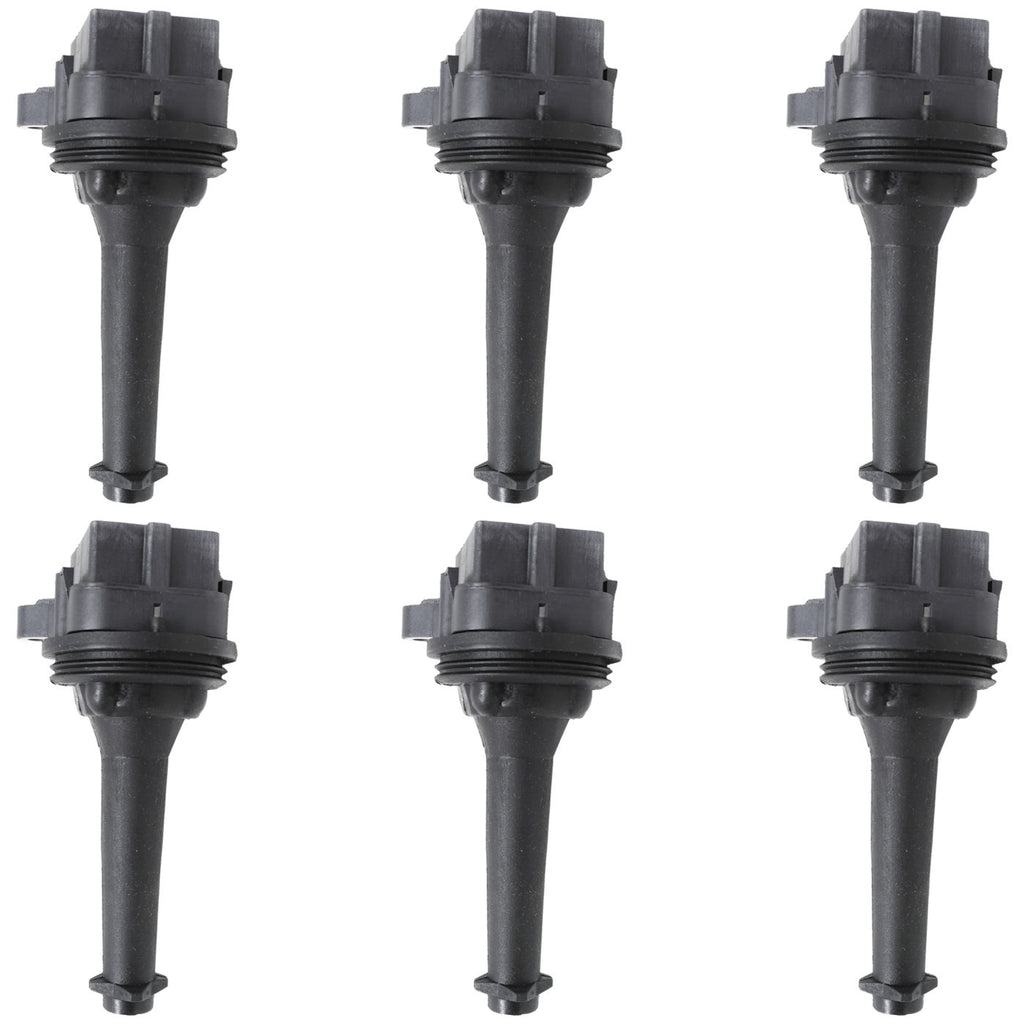Ignition Coils Set of 6 for Volvo V70 S80 XC90 XC70 S60 C70 S70