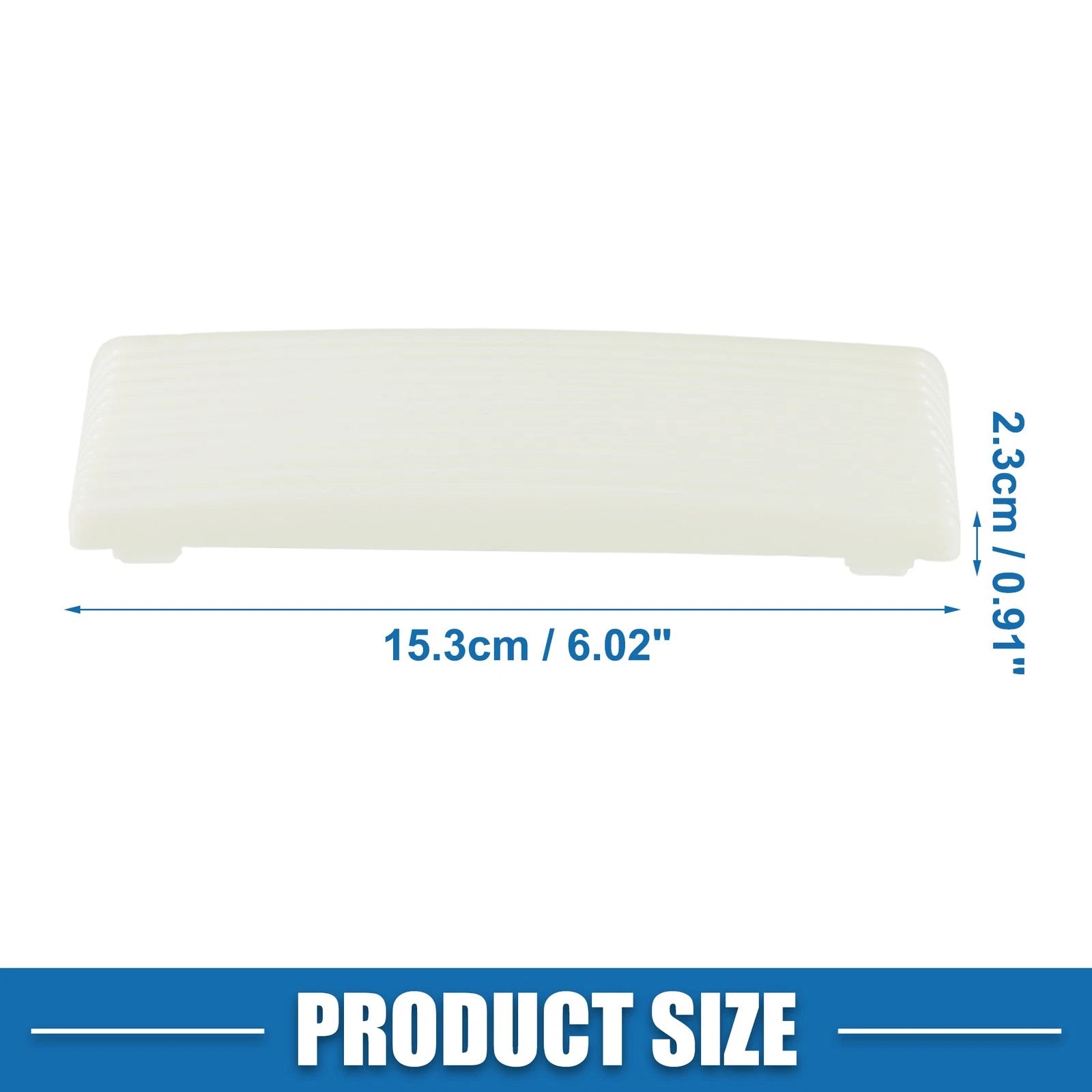 Set of 2 Dome Lamp Lens for Chevy Impala (White)