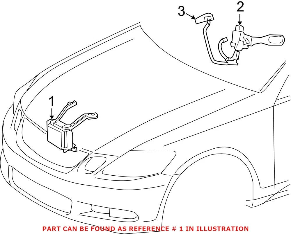 Cruise Control Distance Sensor for Lexus (OEM 8821007011)