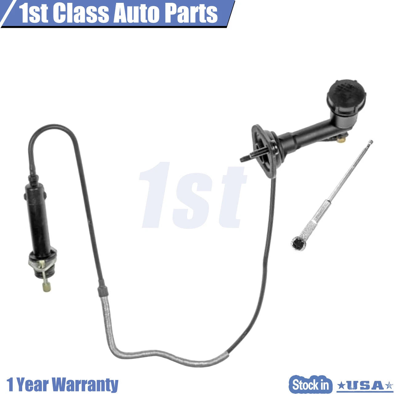 Clutch Master and Slave Cylinder Assembly for Jeep Wrangler