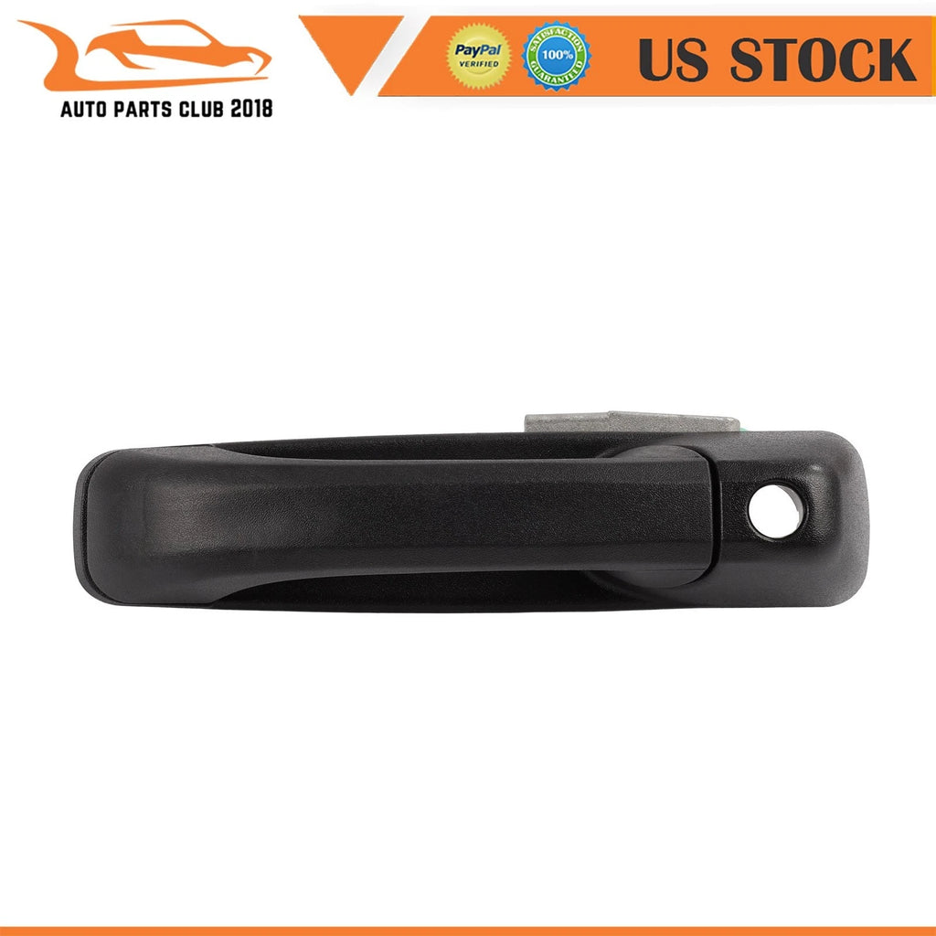 Front Left Door Handle for Dodge Ram 1500 (2009–2010) Black w/Keyhole