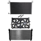 A/C Condenser for Chevy Yukon, Suburban, GMC XL 1500, Cadillac Escalade
