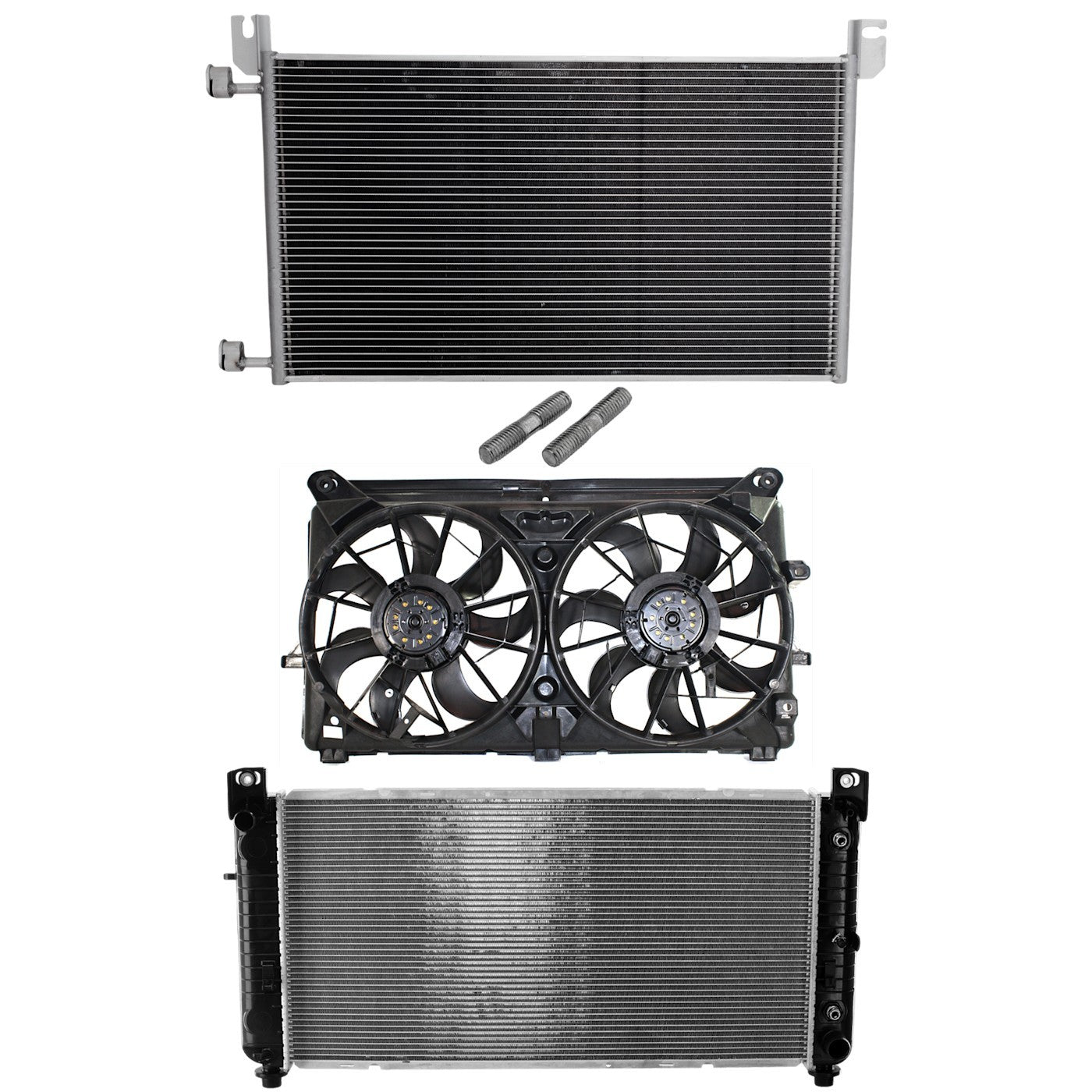 A/C Condenser for Chevy Yukon, Suburban, GMC XL 1500, Cadillac Escalade