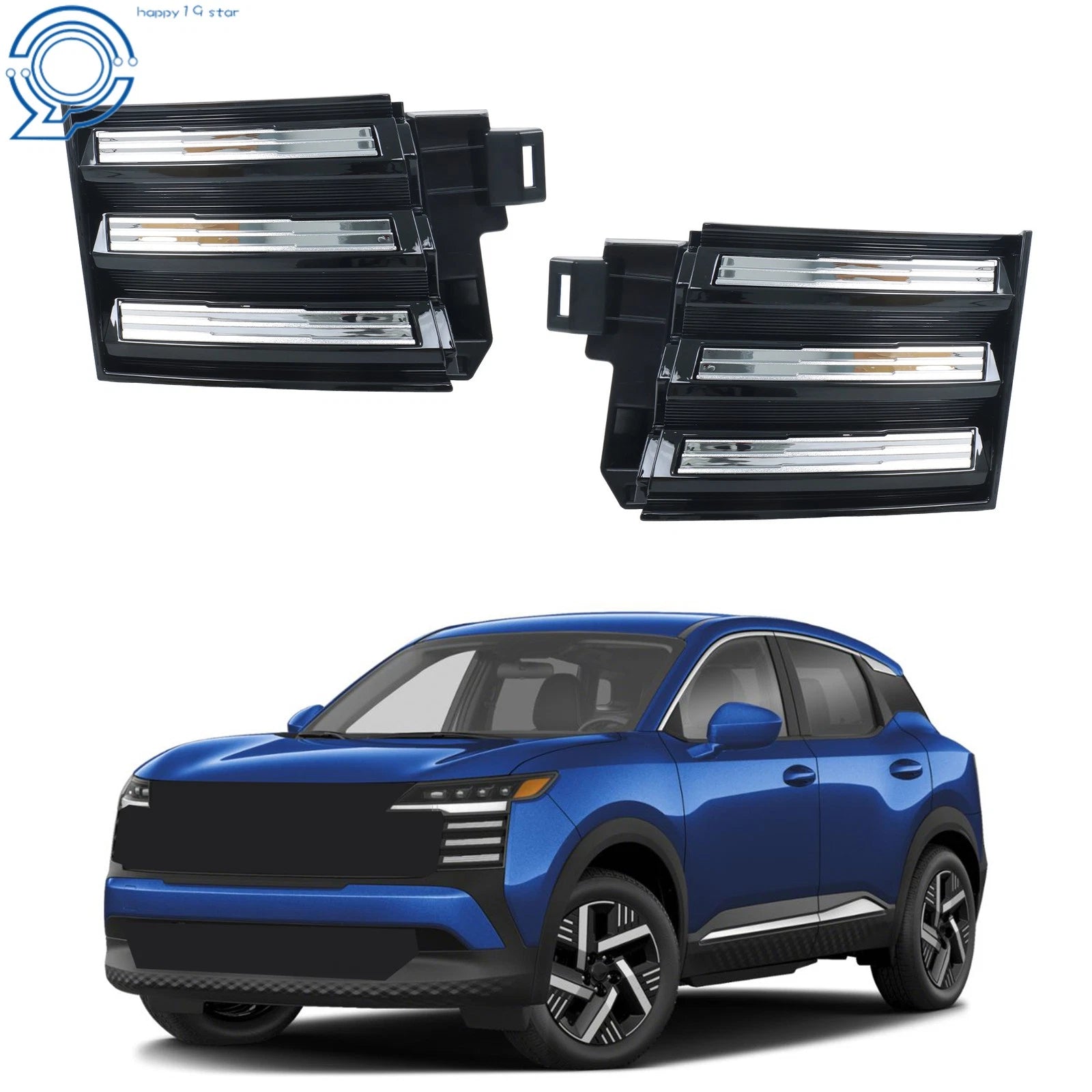 Grille Trim Panel Outer LH+R Cover for Nissan Kicks (2025)