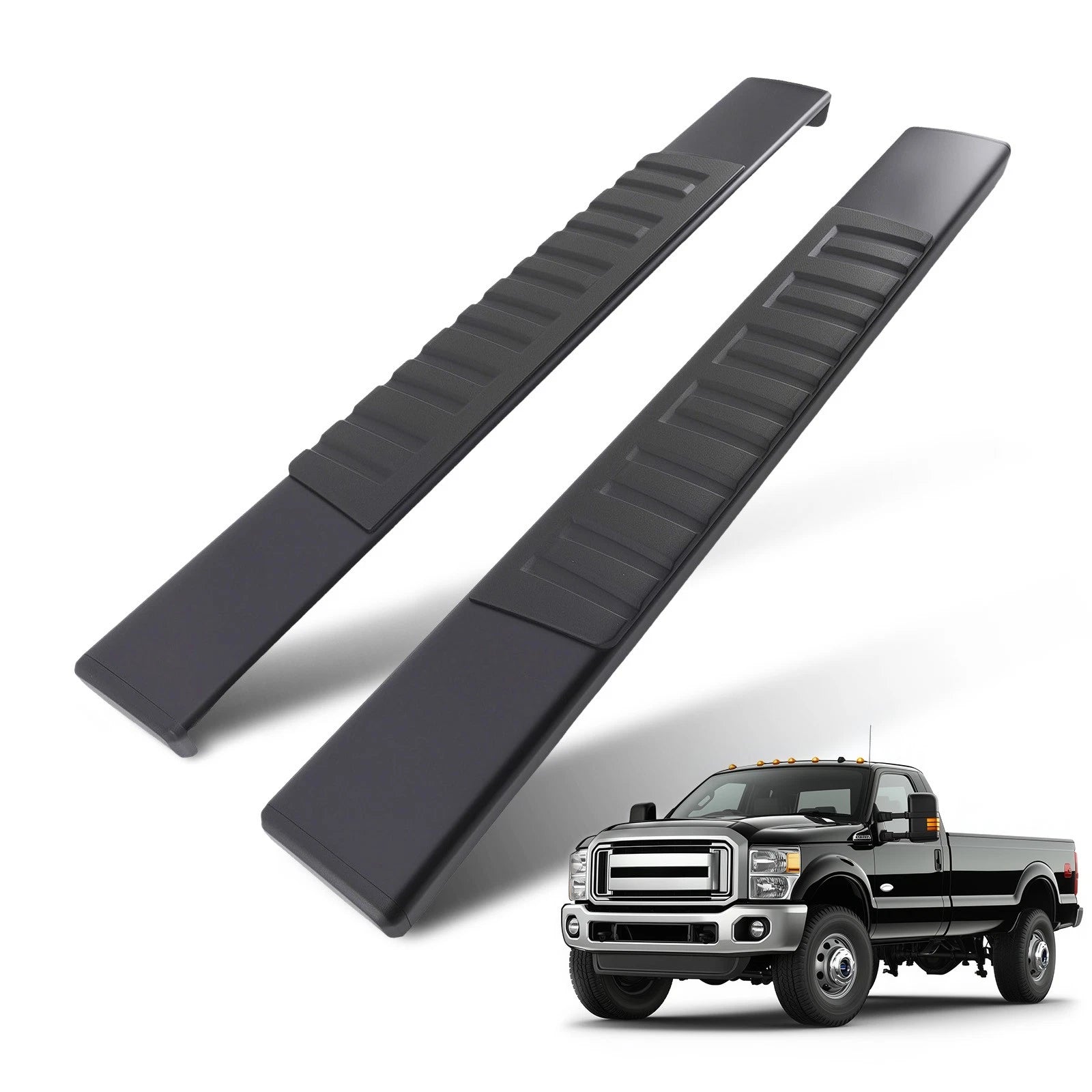 Running Board Kit for Ford F250 F350 (1999–2016) Nerf Bars Black Side Steps