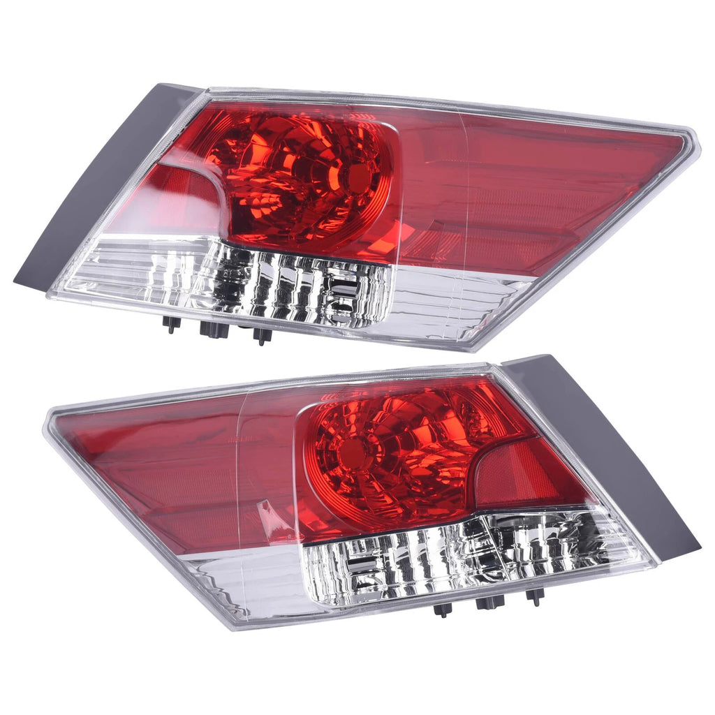 Set of 2 Outer Tail Lights for Honda Accord (2008–2012)
