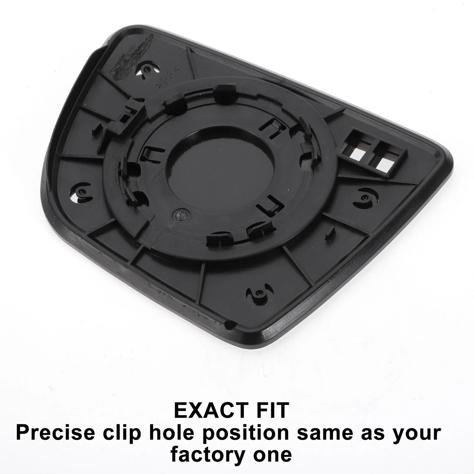 Right Side White Mirror Glass for KIA Venga (2009–2020)