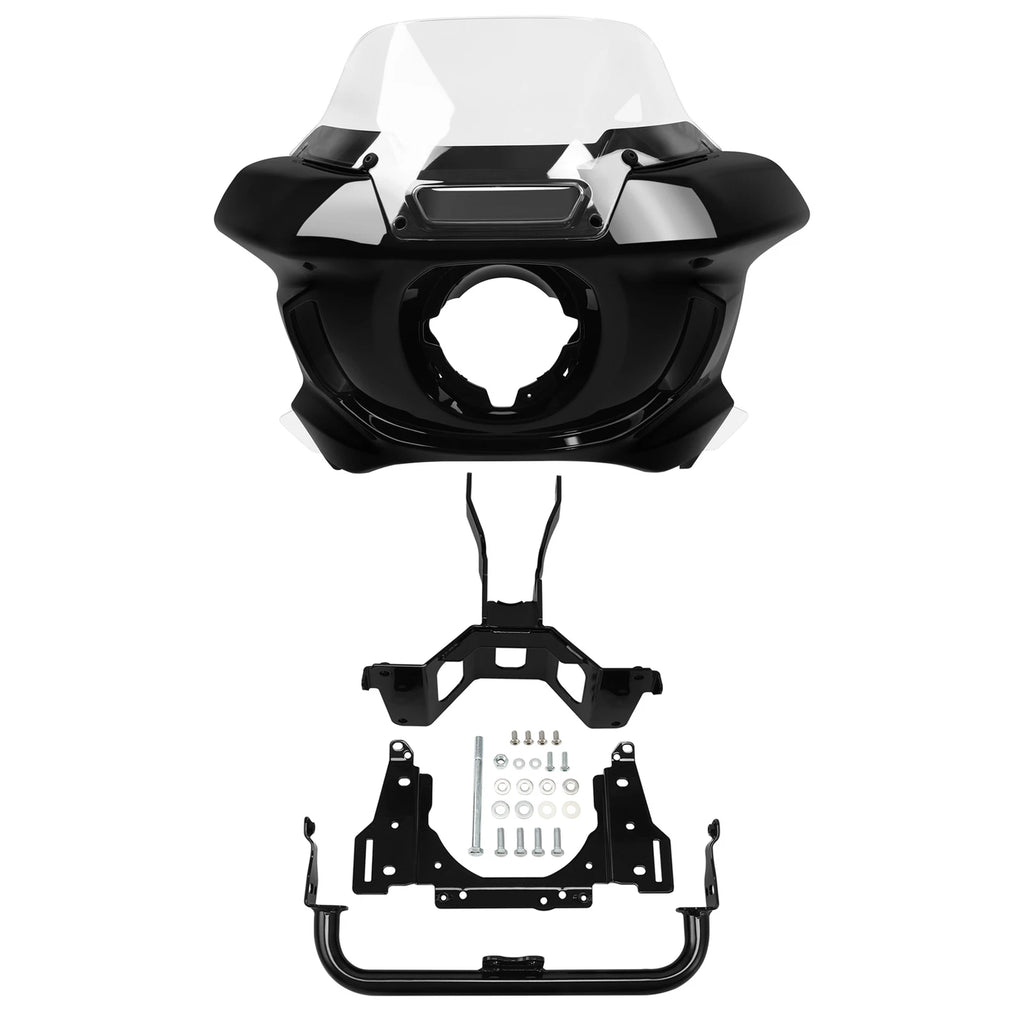 Headlight Fairing & Bracket for Harley Softail Street Bob Low Rider (2018–2023)